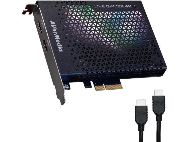 AVerMedia GC573 Live Gamer 4K, Internal Capture Card, Stream and Record 4K60 HDR10 with ultra-low latency on PS5, PS4 Pro, Xbox Series X/S, Xbox.