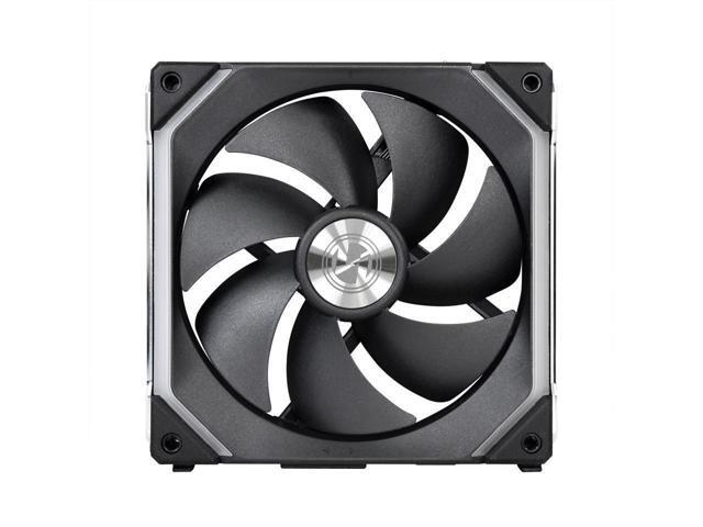 LL UNI Fan SL120 6 Pack Black-with Controller and Extension (ARGB 120mm LED PWM Daisy-Chain) PC Cooling Computer ARGB Case Fans Heatsink Cooler...