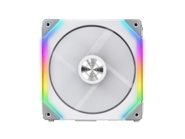 Lian Li UNI Fan SL120 6 Pack White-with Controller and Extension (ARGB 120mm LED PWM Daisy-Chain) PC Cooling Computer ARGB Case Fans Heatsink...