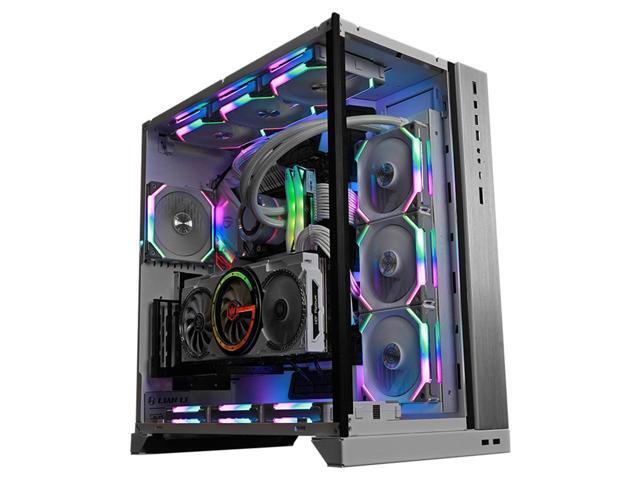 Lian Li UNI Fan SL120 6 Pack White-with Controller and Extension (ARGB 120mm LED PWM Daisy-Chain) PC Cooling Computer ARGB Case Fans Heatsink...