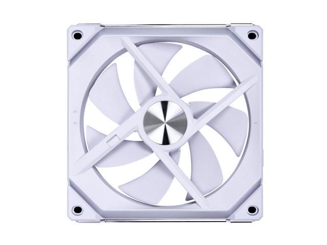 LIAN LI UNI Fan SL140 V2 RGB White Single Fan Pack Without Controller - UF-SL140V2-1W