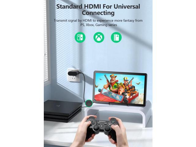 NEWSOUL Portable Touchscreen Monitor 15.6' 1080P W/ VESA HDMI VGA DVI Industrial Input 2000:1 Contrast Ratio IPS Touch Display
