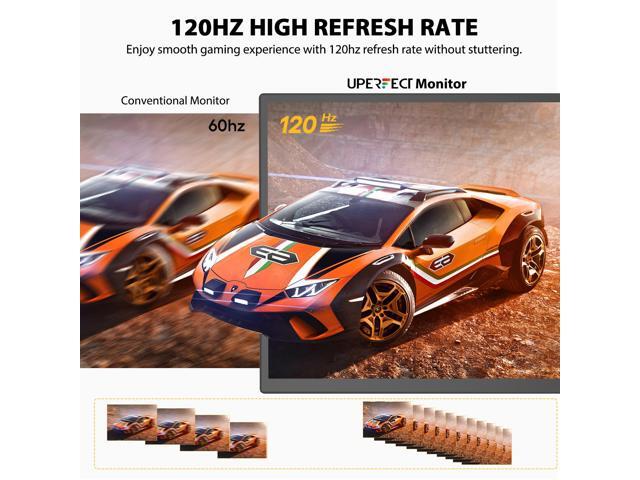 Newsoul 18.5' FHD Touchscreen Gaming Monitor - 120Hz 1ms, FreeSync HDR, 400Nits IPS, 100% sRGB, VESA Mount - for PC, PS5, Xbox