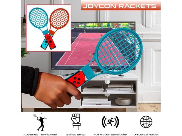 Orzly Switch Sports Games 2024 Accessories Bundle Pack for Nintendo Switch & Switch OLED with Tennis Rackets, Golf Clubs, Chambara Swords, Soccer...