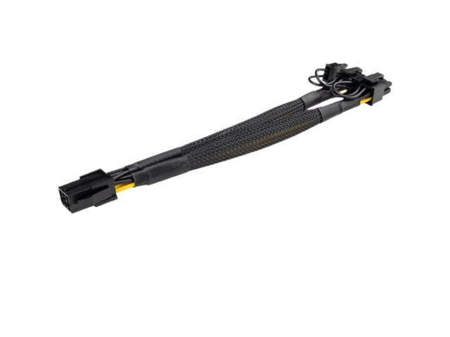 lilila-ree PCIe 8 Pin Female to Dual 8 Pin (6+2) Male GPU Power Splitter Cable 9-Inch (23cm) Adapter for Non-Modular & Semi-Modular PSUs Graphics...