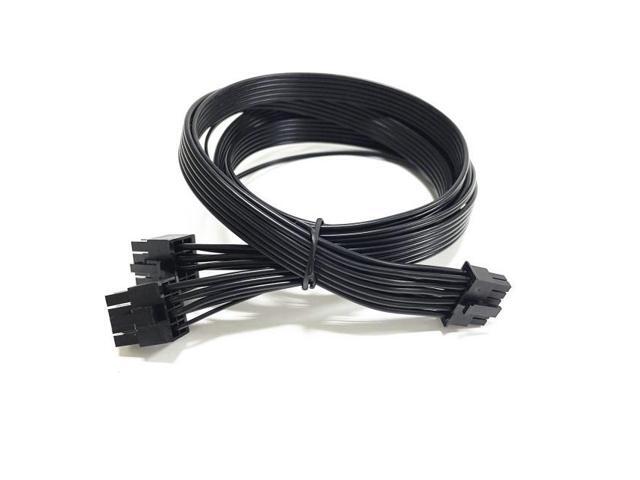 12VHPWR 600W PCIe 5.0 Dual 8 Pin to 16 Pin Power Cable for Corsair for Corsair Type3/Type4 Models AXi, HXi, HX, RMi, RMX, RMe, RM, SF, CXF, and...