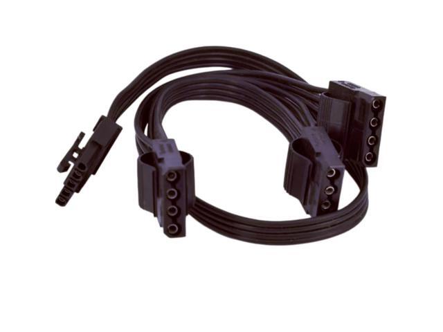 lilila-ree 5-Pin to 3x 4-Pin Molex Hard Drive HDD PSU Power Adapter Cable for Cooler Master PSUs with Single 5-Pin Port, for Cooler Master V Series...