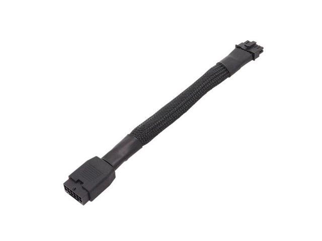PCIe 5.0 12VHPWR Extension Cable 16AWG 600W ATX 3.0 16 Pin (12+4) Female to Male GPU Power Extender for RTX 5090/5080/4090/4080/4070 Ti/3090 Ti,.