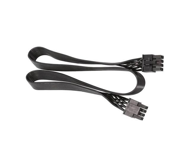 CPU 8 Pin Extension Cable (4+4) Male to Female 18AWG ATX 12V EPS Power Adapter for Motherboard, 9.5-inch (24cm) Sleeved Cord for PSU with 8 Pin/4...
