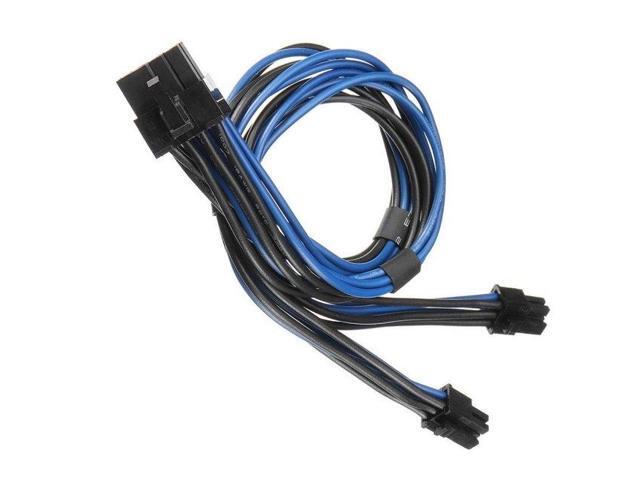 Dual Mini 6 Pin to 8 Pin PCI Express Video Card Power Adapter Cable for Mac Pro Tower/Power Mac G5 2X Mini 6 Pin Male to Standard 8 Pin PCIe Male,...
