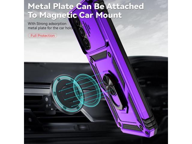 for Galaxy A14 5G Phone Case,Galaxy A14 5G Case,with Screen Protectors and Camera Cover,[Military Grade] 16ft. Drop Tested Cover with Magnetic...