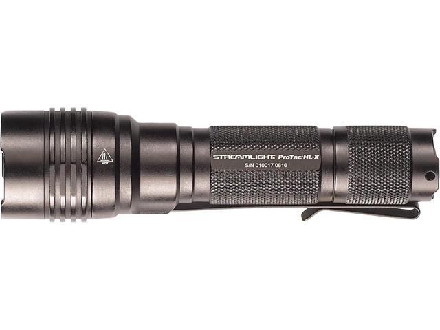 Streamlight 88085 ProTac HL-X USB 1000-Lumen Multi-Fuel Rechargeable Professional Tactical Flashlight with USB Battery, USB Cable, and Holster, Black