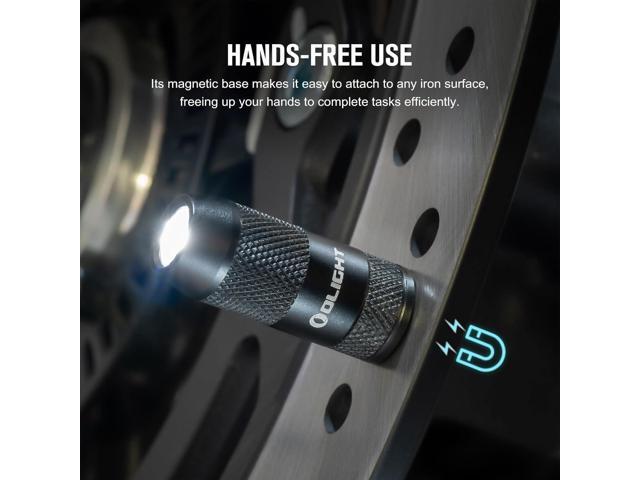 OLIGHT IMINI 2 EDC Rechargeable Keychain Flashlight, 50 Lumens Compact and Portable Mini LED Keyring Lights with Built-in Battery Ideal for...