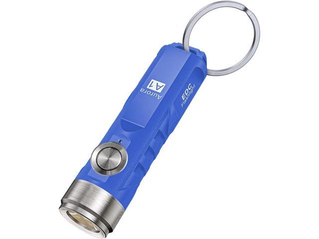RovyVon Aurora A1 G4 USB C Rechargeable Mini EDC Flashlight, Small Bright Keychain Flashlight 650 High Lumens, EDC Gadget with Clip for Camping,.