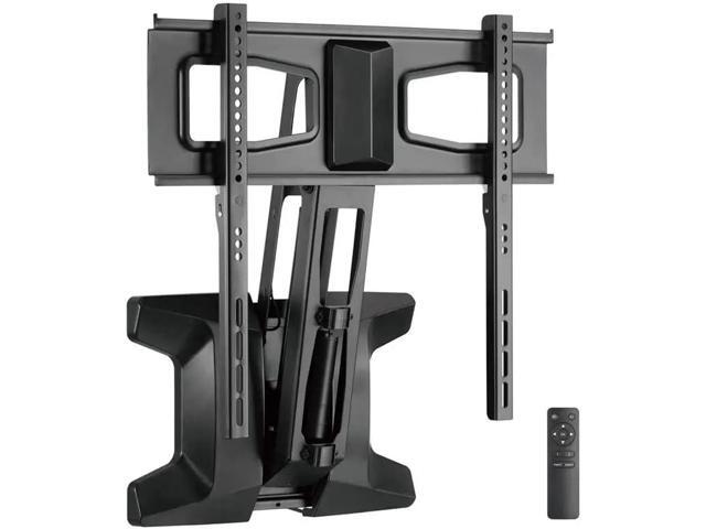 Monoprice Premium Pull-Down Above Fireplace TV Wall Mount Motorized Electric for 37' to 80' TVs up to 77lbs, Max VESA 600x400