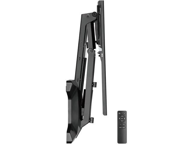 Monoprice Premium Pull-Down Above Fireplace TV Wall Mount Motorized Electric for 37' to 80' TVs up to 77lbs, Max VESA 600x400