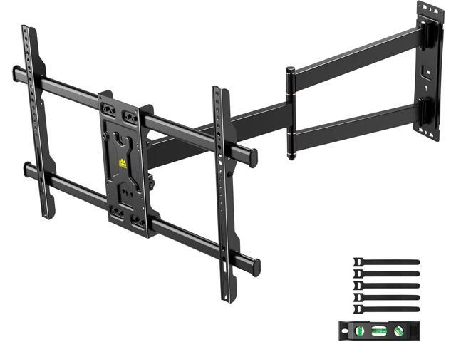 FORGING MOUNT Long Arm Corner TV Wall Mount for 32-75 inch TVs,Single Stud Full Motion Articulating TV Mount Bracket with 33 Extension, Swivel...