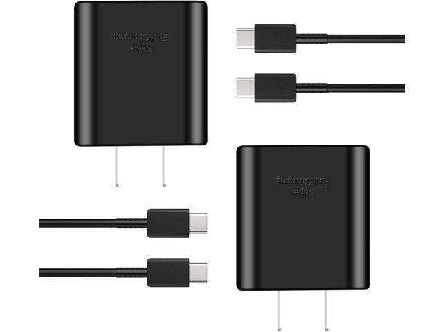 45W USB C Charger,2-Pack Samsung Super Fast Charging Wall Charger for Samsung Galaxy S24 Ultra/S24+/S24 S23 Ultra/S23+/S23/ S22 Ultra/S22/Note 10...