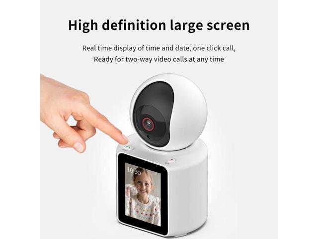 Two Way Pet Camera with 2.8 inch HD Screen, 1080P Video Calling Camera for Indoor Home Security, Indoor Home Nanny/Dog/Baby Security Device with...