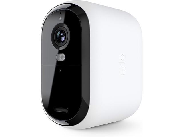 Arlo Essential XL Security Camera 2K Indoor - Outdoor 2nd Gen 4X Longer Battery Wire-Free with Spotlight, 2-Way Audio, Color Night Vision,.