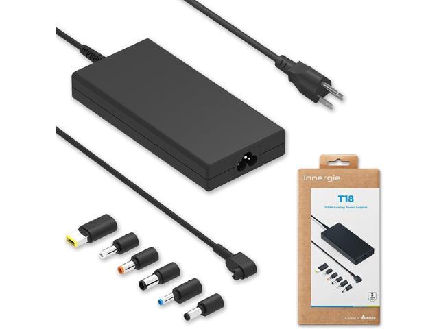 Innergie T18 (180G) 180W 150W Universal Gaming Laptop Charger Power Adapter for Acer ASUS ROG HP Lenovo MSI 100-240V AC Input 19.5V 9.23A DC Output...