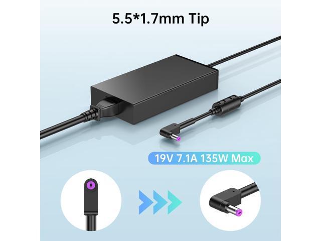 for 135W Acer Nitro 5 Charger ADP-135KB T, AN515 Gaming Laptop Series
