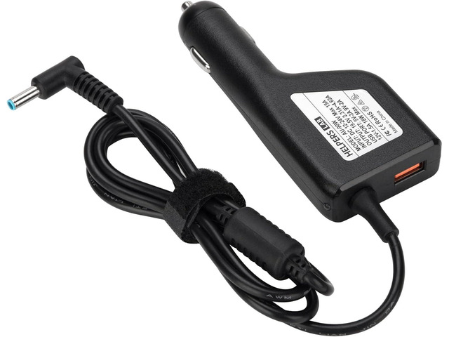 Laptop Car Charger for HP Stream 11 13 14; HP Pavilion 11 13 15 X2; HP Split 13 X2; HP Elitebook Folio 1040 G1 ; HP X360 11;HP ProBook 11 430; Blue...