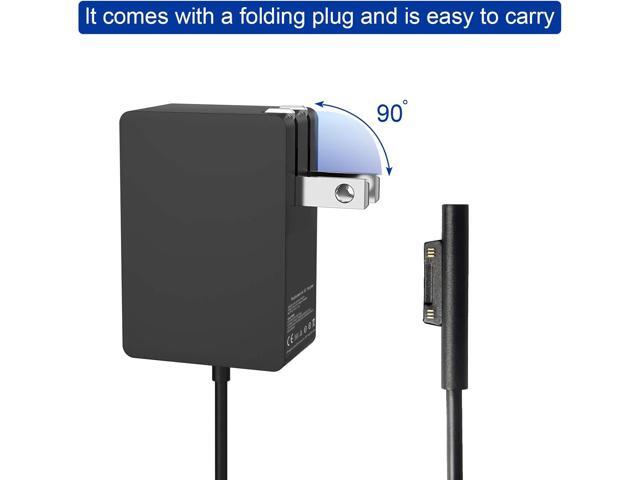 Surface 24W 15V 1.6A Go Charger, Power Supply Adapter Compatible with Microsoft Surface Go/Go 2/Go 3/Surface Pro 4 Core m3/Surface Pro 3 Core m3 AC...