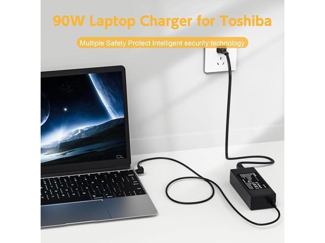 Laptop Charger for Toshiba Satellite PA3468U-1ACA, PA3516U-1ACA, PA3714U-1ACA, PA5035U-1ACA, PA5177U-1ACA, PA5180U-1ACA, PA3467U-1ACA, PA-1900-04,...