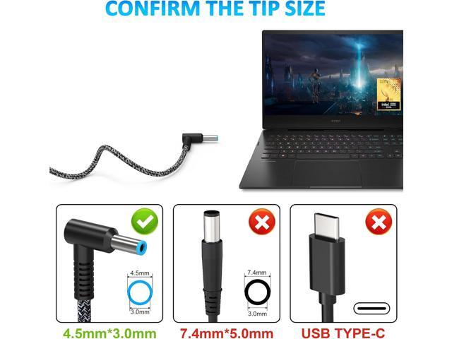 200W Laptop Charger for HP Original Omen Pavilion Gaming 15 16 17 Victus 15 16 ZBook 15 17 Fury Create Studio Envy 15 2020,TPN-DA10 L00818-850...