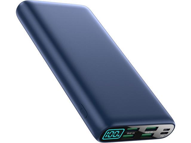 Portable Charger 38800mAh,LCD Display Power Bank,5 USB Outputs Battery Pack Backup,USB-C in & out Dual Input Phone Charging Compatible with iPhone...