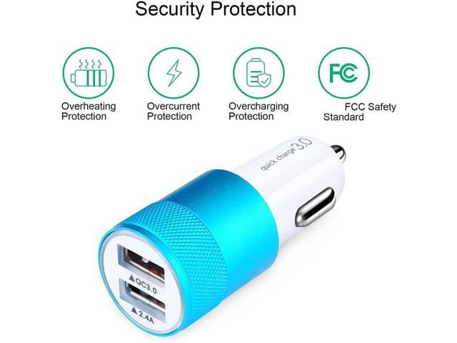 Quick Charge 3.0 Fast Phone Charger for Google Pixel 9a, 9, 9 Pro XL Fold, Samsung Galaxy A36 A26 A16 A55 A35 A15 A53 5G A71 A51 A52 A42 A32 A12...