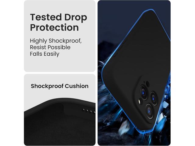 FireNova Designed for iPhone 15 Pro Case, Silicone Upgraded [Camera Protection] Phone Case with [2 Screen Protectors], Soft Anti-Scratch Microfiber...