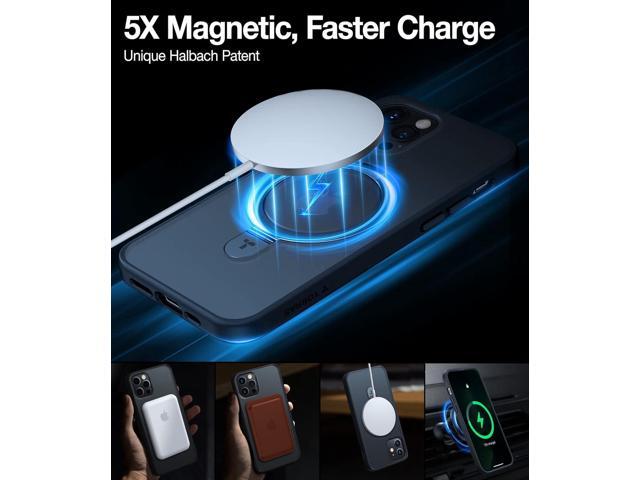 TORRAS Magnetic UPRO Ostand Designed for iPhone 12 Case iPhone 12 Pro Case, Compatible with Magsafe, iPhone 12 Phone Case with Stand, MIL Grade...