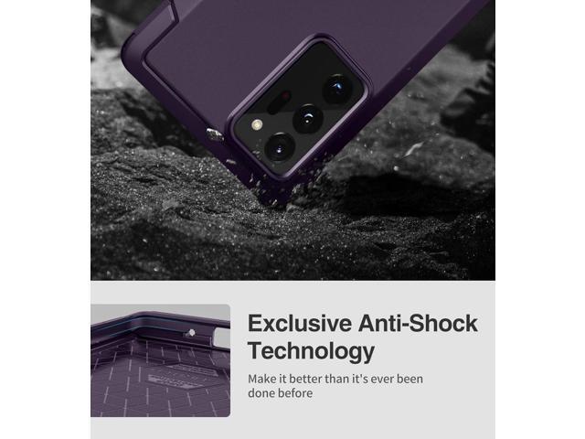 SURITCH for Samsung Galaxy Note 20 Ultra Case (Only) 6.9-inch, [2 Front Frames][Built-in Screen Protector] Full-Body Protective Rugged Heavy Duty...