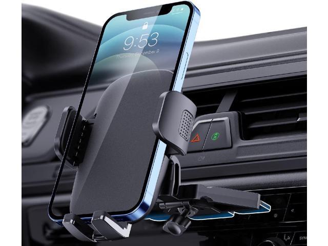 TICILFO Phone Mount for Car Phone Holder Mount Upgraded Metal CD Slot Phone Holder Car Cell Phone Holder Thick Cases Friendly iPhone Holder for Car...