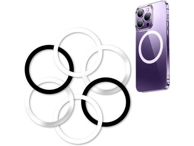 WYNK Universal Metal Rings Compatible for Apple Magsafe Charger/Wallet/Battery Pack, Compatible with iPhone 16/15/14/13/12 Series(Mini/Plus/Pro/Pro...