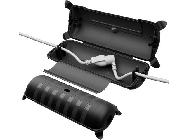 RESTMO 2 Pack Outdoor Waterproof Electrical Box, Weatherproof Connection Box, Extension Cord Cover, Safety Seal Enclosure to Protect Extension...