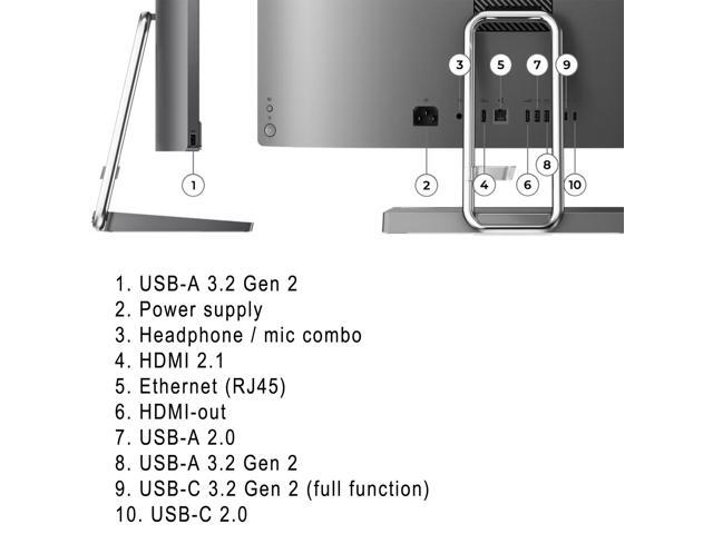 Lenovo IdeaCentre AIO 5 24 23.8' Touchscreen FHD All-in-One Desktop Computer, Intel 12-Cores i5-12500H, 16GB DDR5 RAM, 1TB PCIe SSD, WiFi 6,...