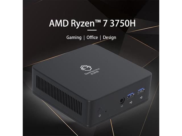 GenMachine Mini PC AMD Ryzen 7 3750H,16GB RAM 2TB M.2 NVMe SSD,AMD Radeon RX Vega 10 Graphics,2 x 4K Output,1 x HDMI Ports,1 x DP Ports,4 x USB...