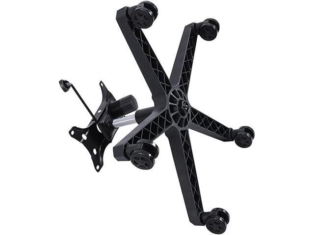 350 Pounds Heavy Duty Gaming Office Chair Replacement Base 28' Swivel Chairs Part with Bottom Plate Stand Cylinder and Casters
