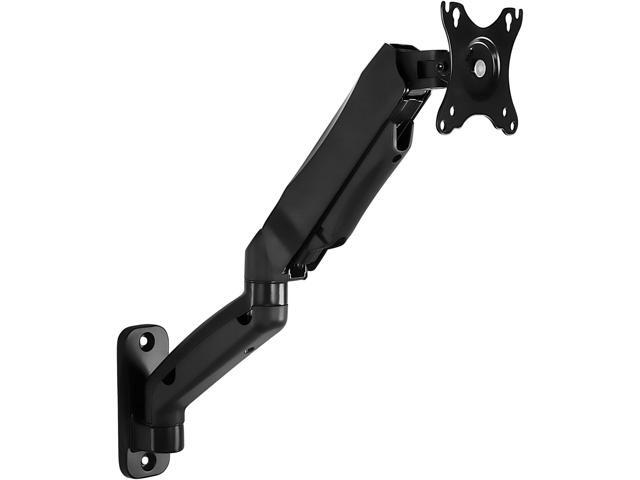 Mount-It! Monitor Wall Mount Arm VESA Wall Mount Monitor Arm Full Motion Gas Spring Arm Fits 13 15 17 19 20 22 23 24 27 30 32 Inch Screens with...