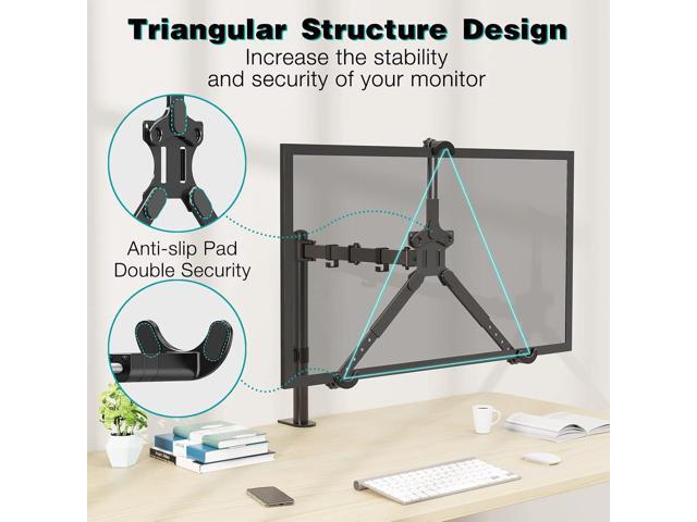 MOUNT PRO VESA Mount Adapter, Universal Non-VESA Monitor Mount Adapter for 19 to 32 inch Screens, Vesa Bracket 75x75mm/100x100mm, Hold up to Max...