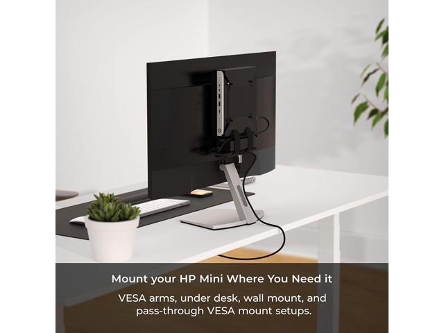 HumanCentric VESA Mount Compatible with HP Desktop Mini, HP ProDesk Mini, HP EliteDesk Mini, Replaces Dual VESA Sleeve for Mini Desktops v3, Mount...