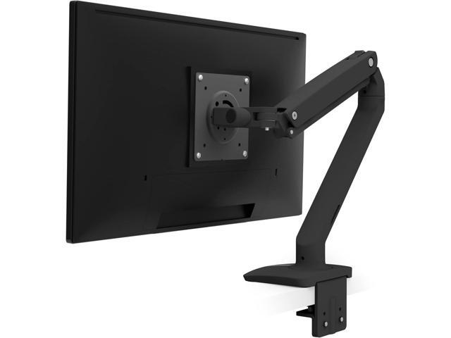 Ergotron MXV Single Monitor Arm, VESA Desk Mount for Monitors Up to 34 Inches, 7 to 20 lbs Matte Black