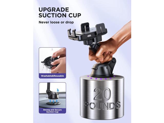JOYROOM Wireless Car Charger,15W Qi Fast Charging Car Charger Phone Holder Mount, Auto-Clamping Alignment Windshield Dashboard Air Vent Cell Phone...
