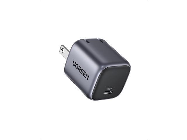 UGREEN 30W USB C Charger, Nexode Foldable GaN PPS Compact Fast Wall Charger Block, USB-C Power Adapter for iPhone 16/15/14/13, Galaxy S25/S24/S23...