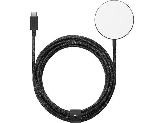 Native Union Snap Magnetic Wireless Charger MagSafe Charging for iPhone 15, 15 Plus, 15 Pro, 15 Pro Max Built-in 10ft / 3m USB-C Cable 15W...