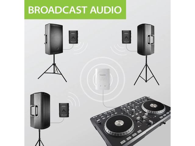 Avantree Audiplex - Wireless Multiple Audio Transmitter & Receiver Set, Long Range Low Latency for TV, AV Receiver, Projector, PA System, Church,...