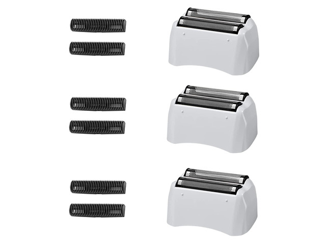 Pro Shaver Replacement Foil and Cutters Compatible With Andis #17155 & #17150#17200 Shaver Pro Foil (andis-sliver-3packs)
